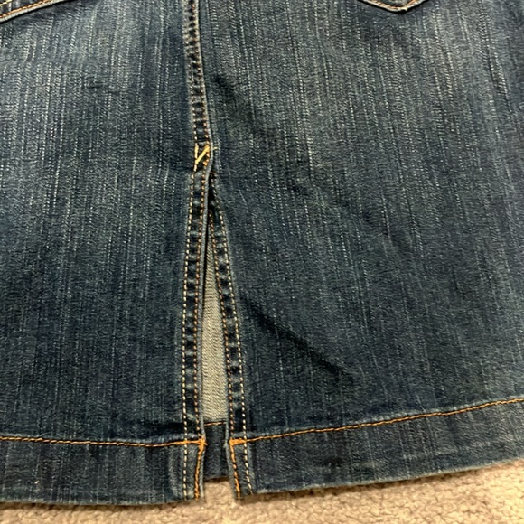 Old Navy Denim Blue Skirt - Picture 6 of 10